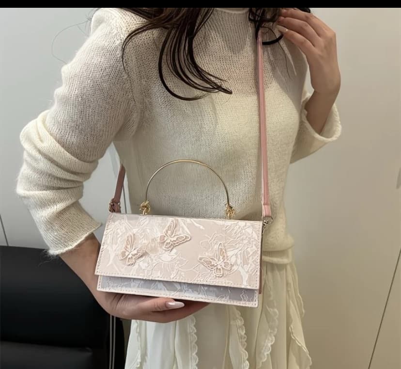 FLORAL PRINT LADIES HANDBAG