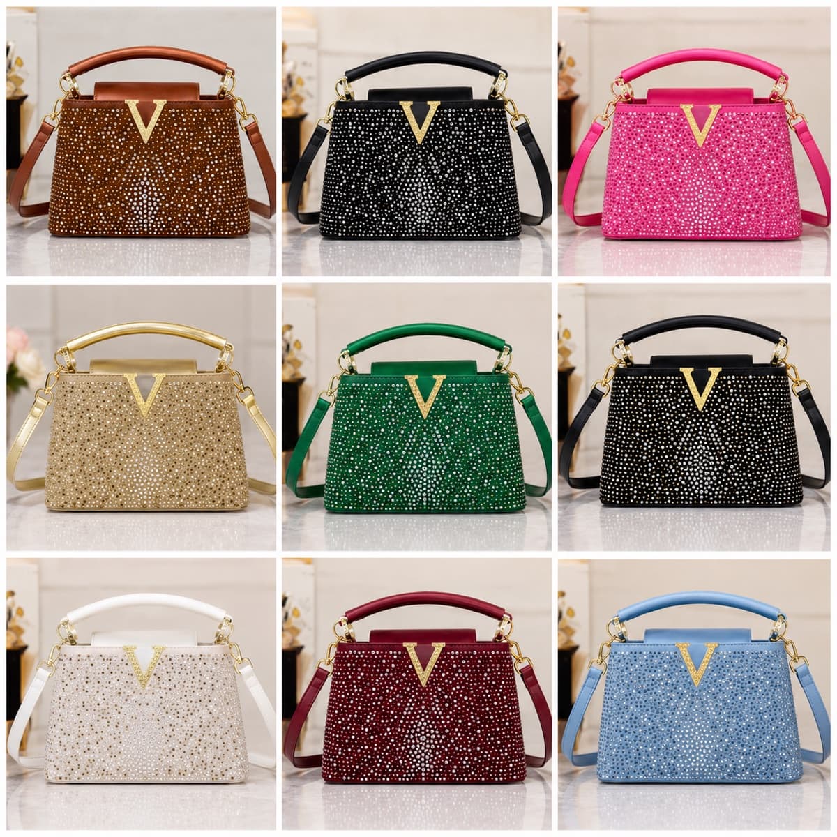 V stones bag