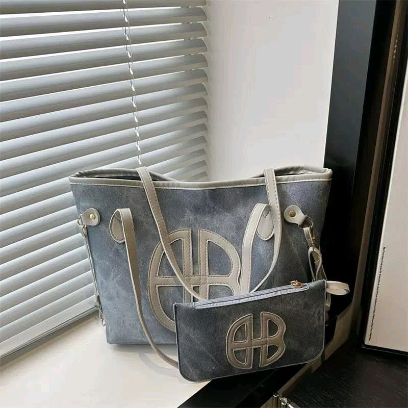 Denim fashion bag