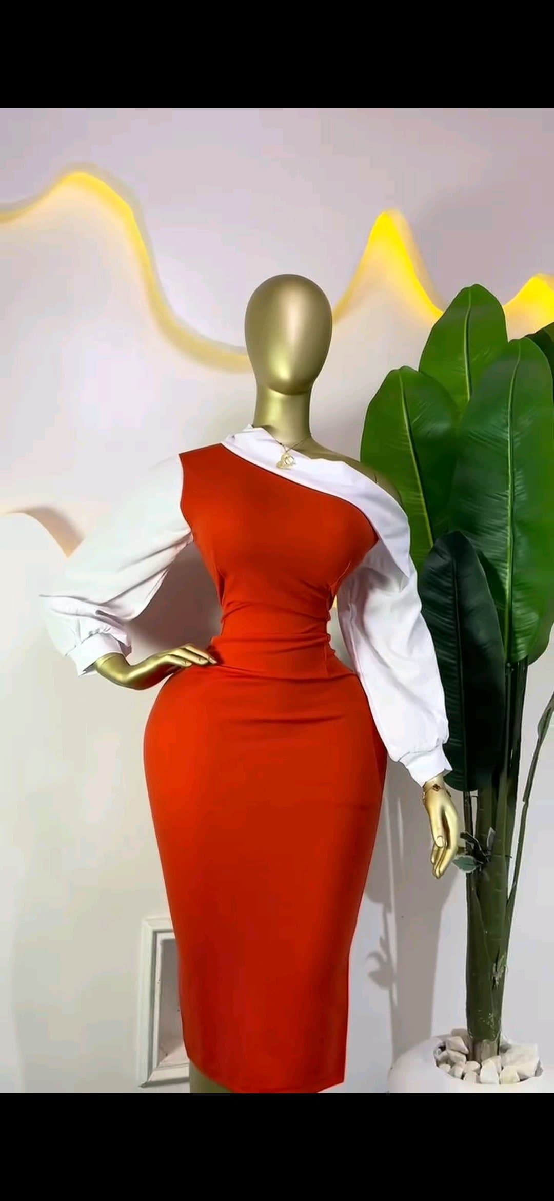 One-Shoulder Bodycon Dress