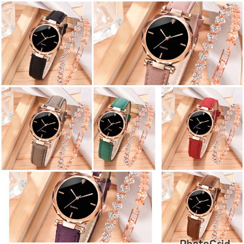 watch with bracelet