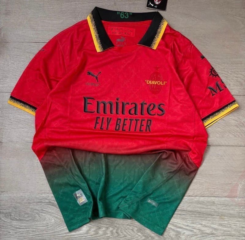 AC Milan x Off-White™ Special Edition "Diavoli" Jersey
