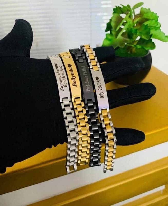 customized chain bracelet