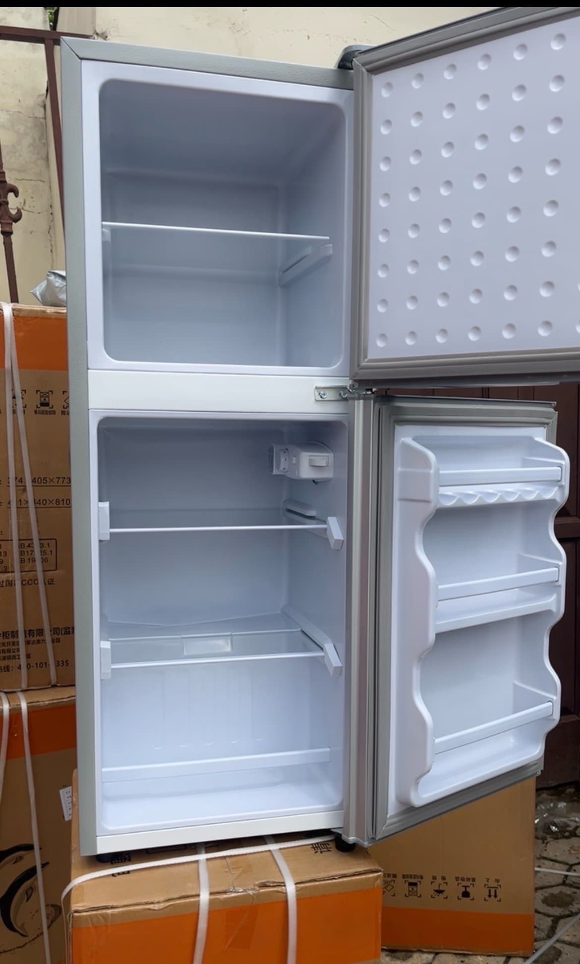 122Liters double door