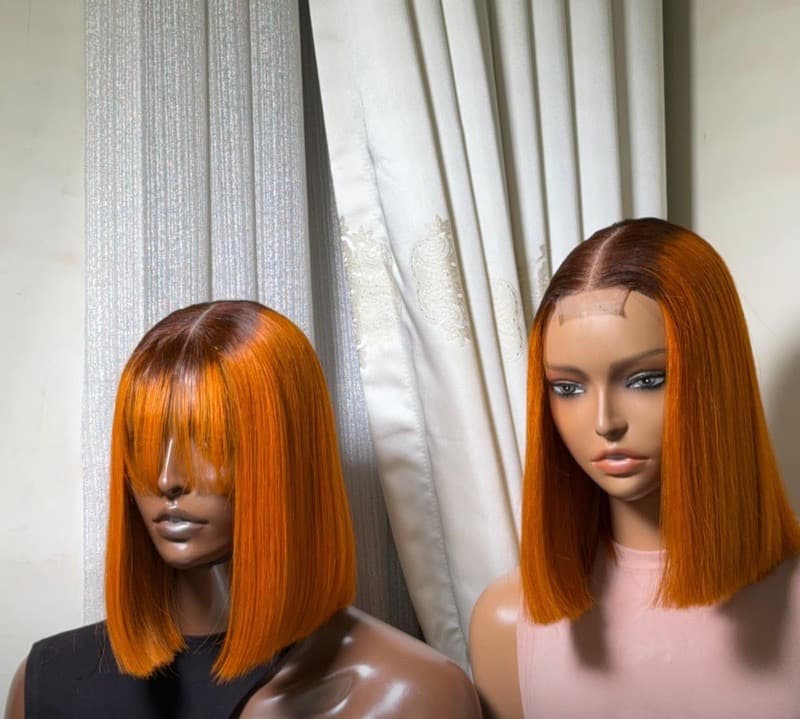 2tone bob wig