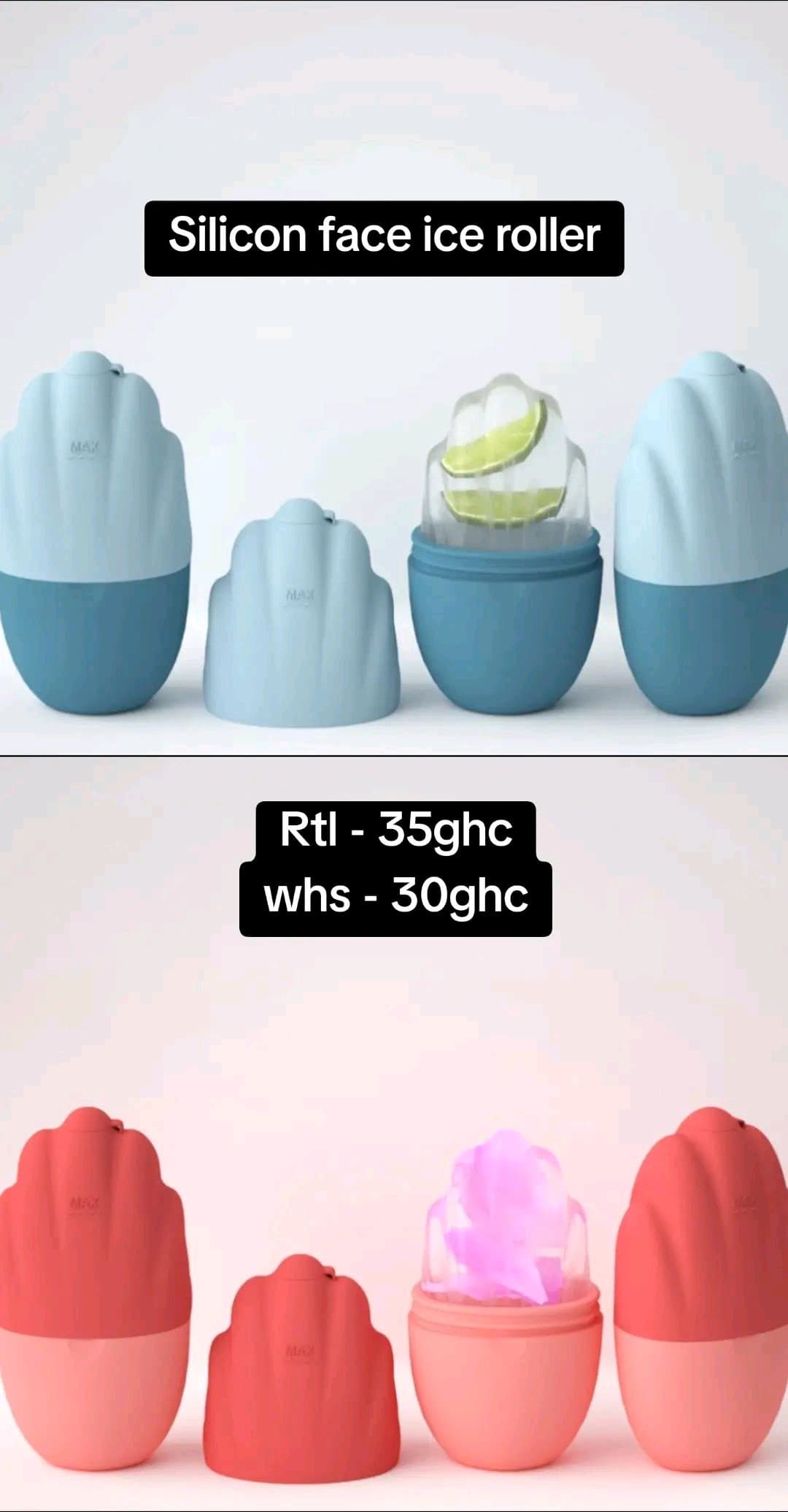 Silicon Face ice roller