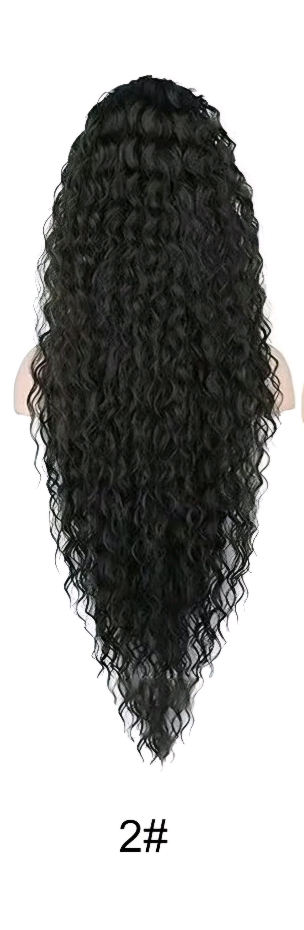 36inches drawstring deepwave ponytail