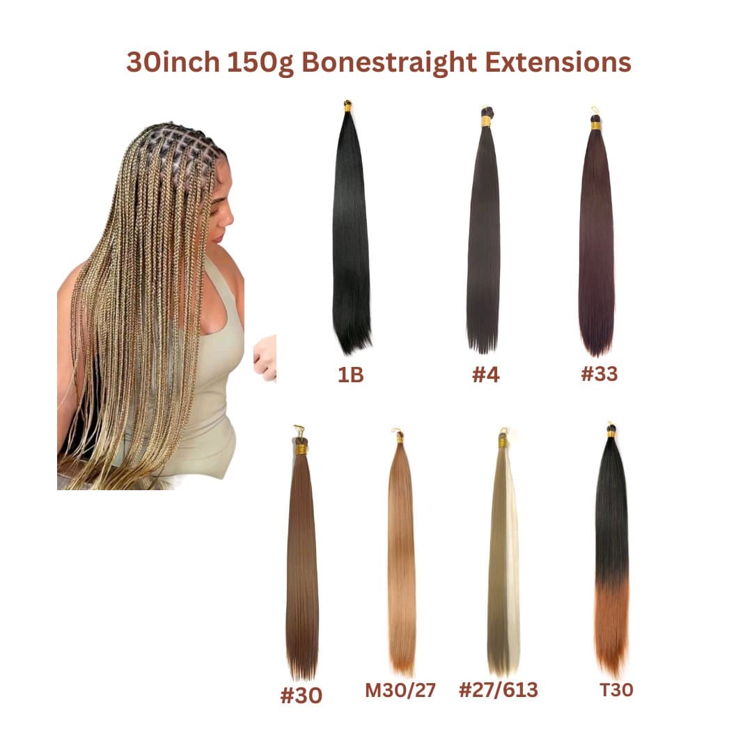 30inches Bonestraight extensions