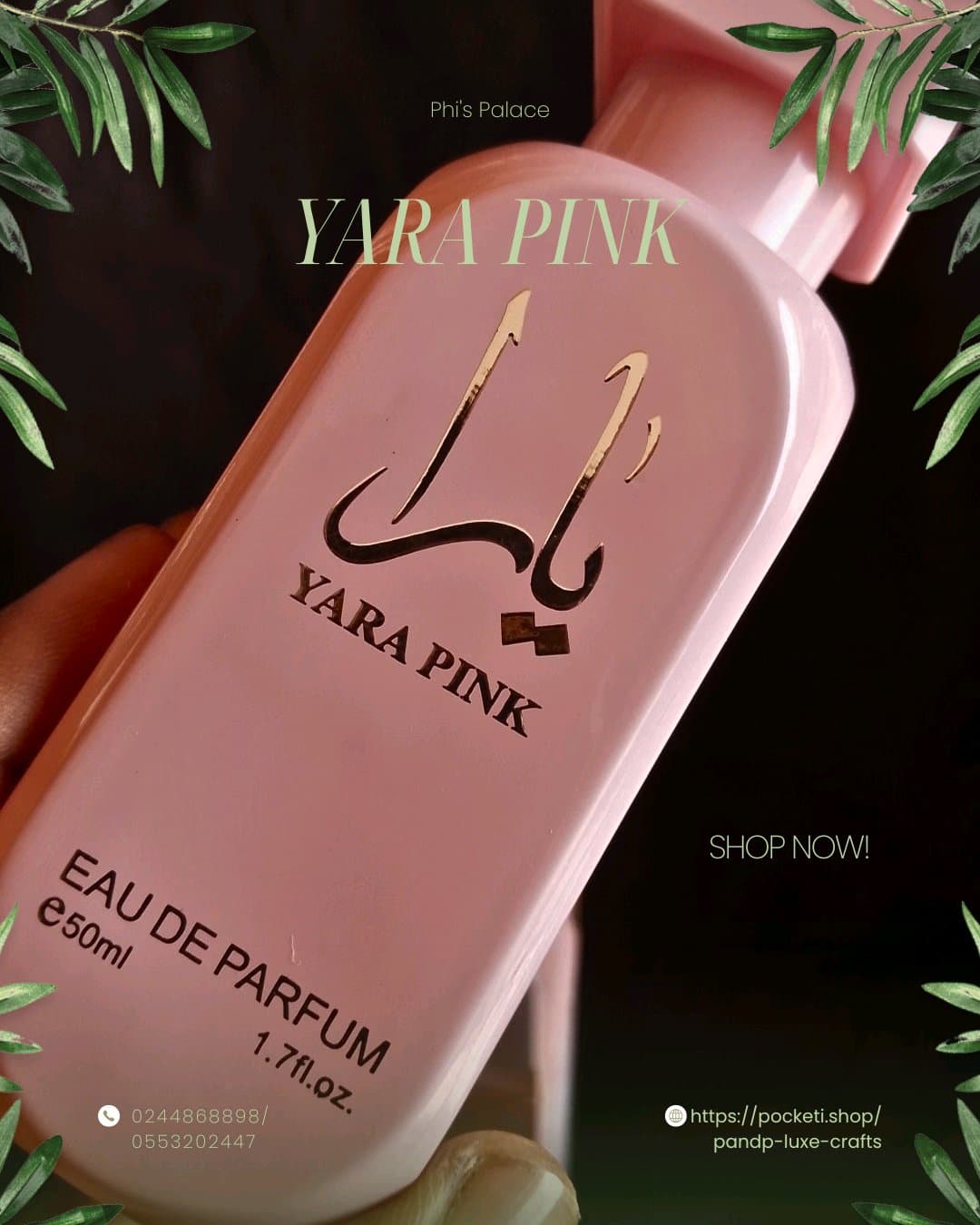 YARA PINK 50ml