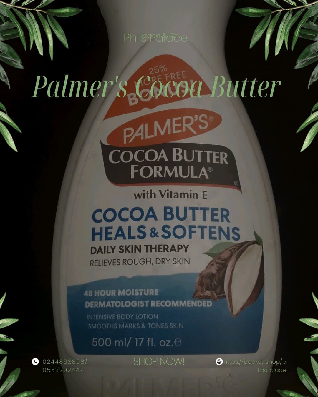 Palmer's Cocoa Butter Formula Body Lotion