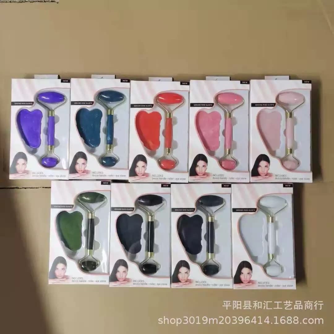 Jade roller and massager