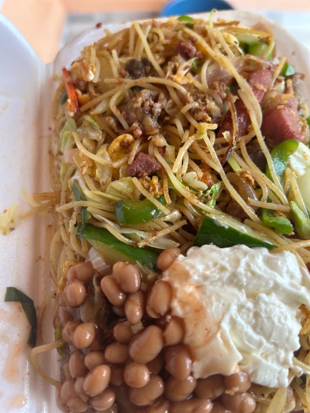 Assorted spaghetti