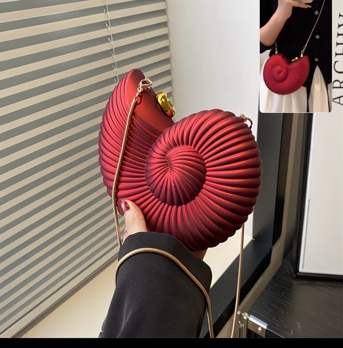 SNAIL SHELLS BAG