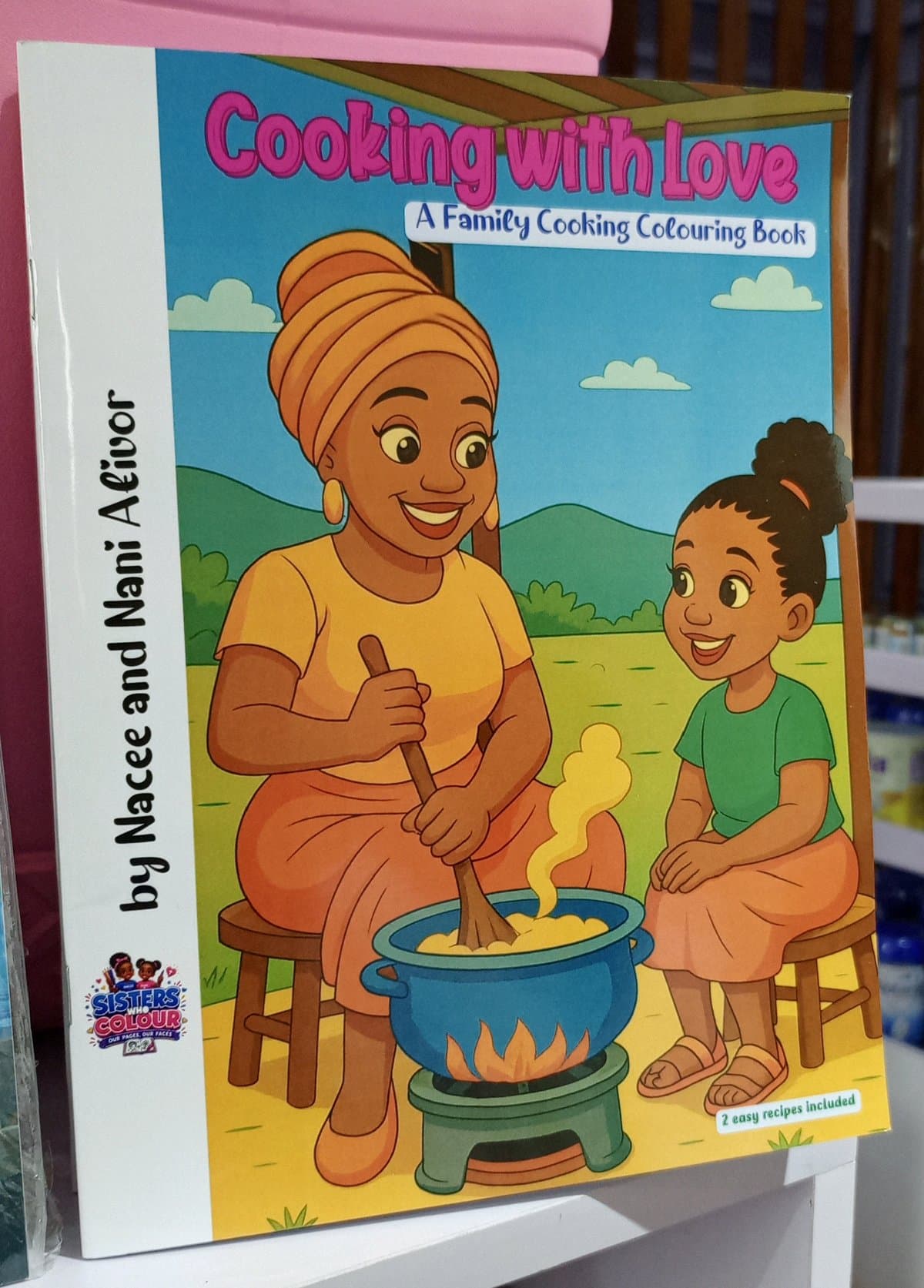 Cooking With Love Colouring Book