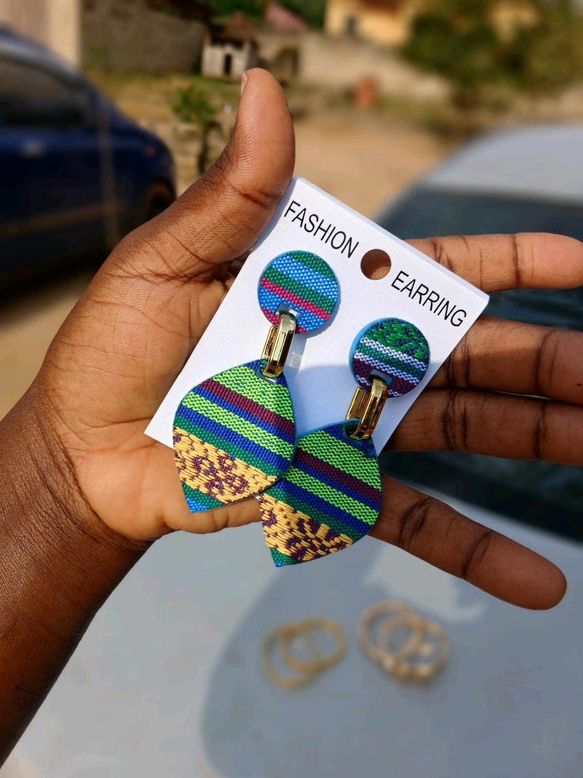 Kente Earring