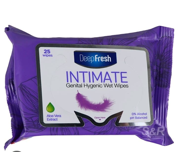 DeepFresh feminine hygiene wipes