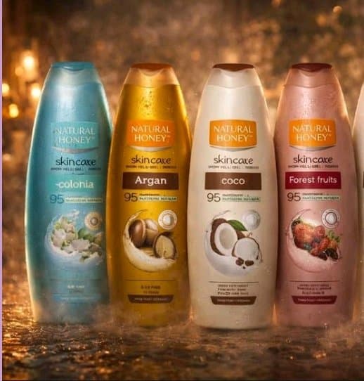 Natural Honey shower gel