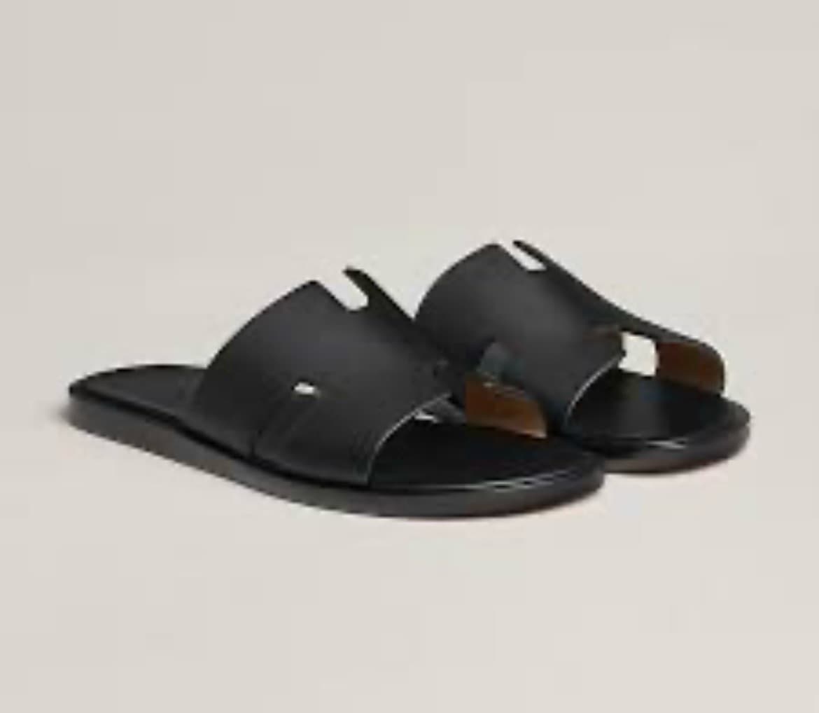 hermes slippers