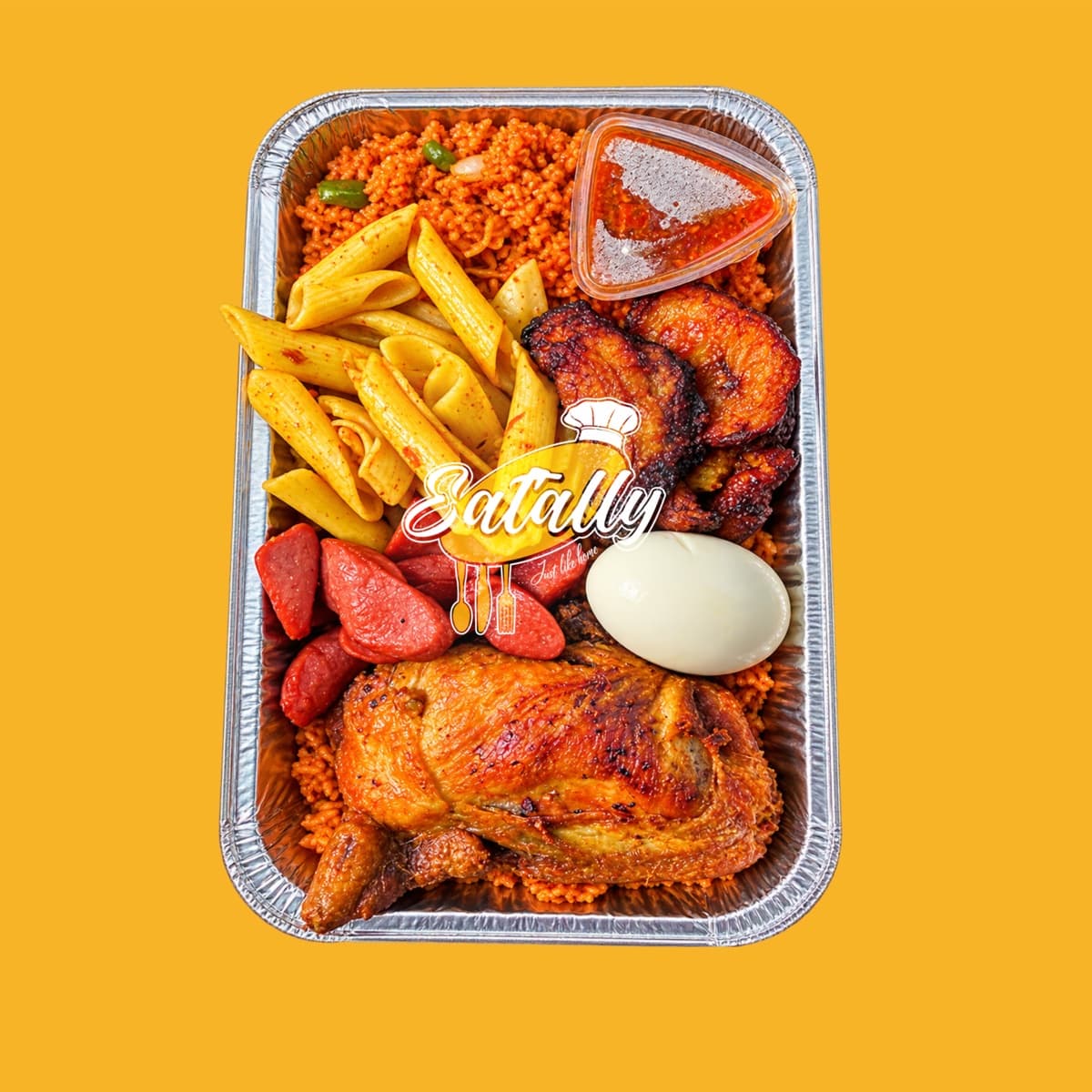 Happy Man Jollof