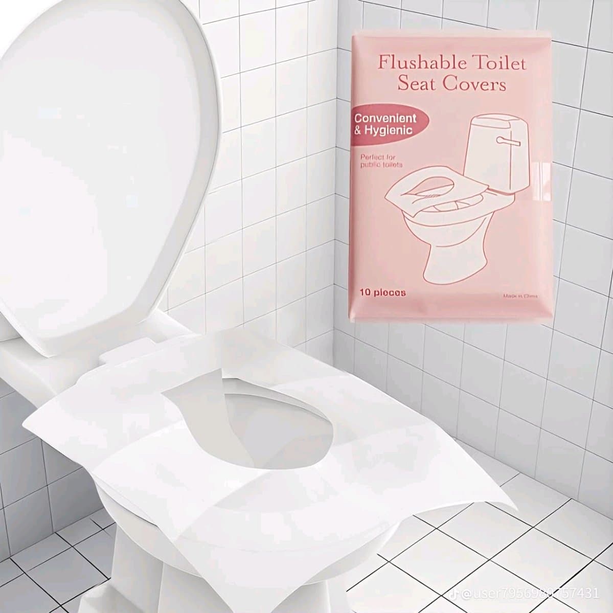 Toilet seat cover