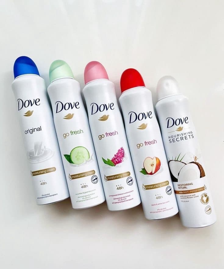 DOVE Deodorant spray