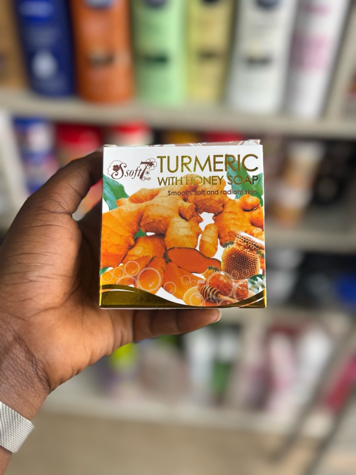 Tumeric soap