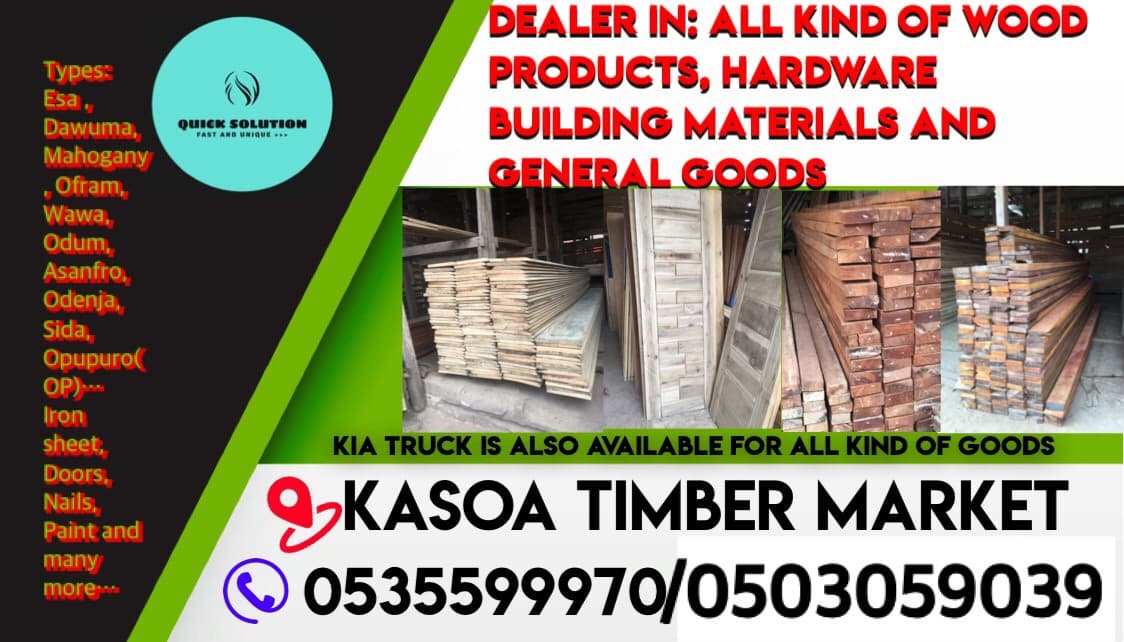 Wood products and general goods