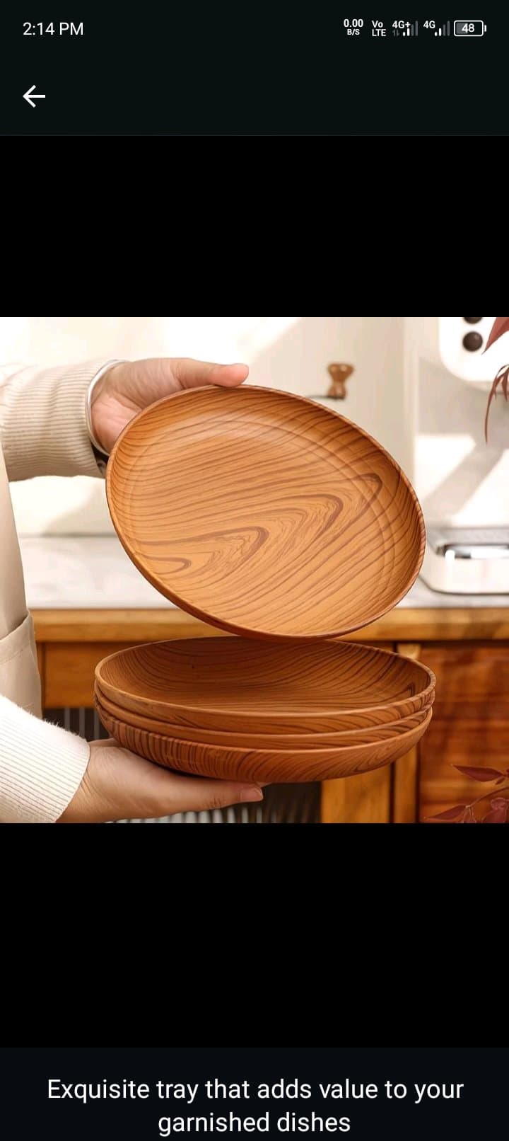 Exquisite serving Tray