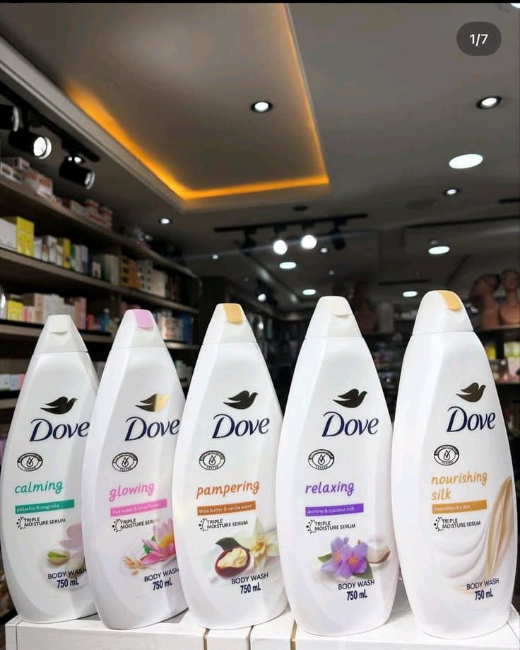 Dove shower gel
