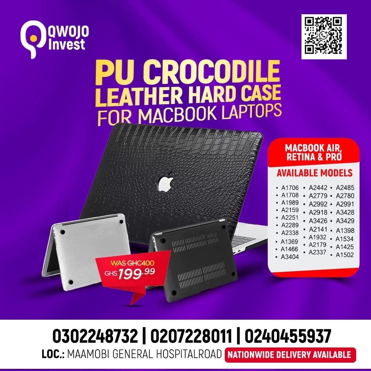 PU Leather MacBook Cases