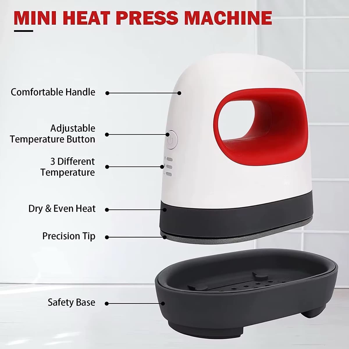 Mini Heat Press Iron
