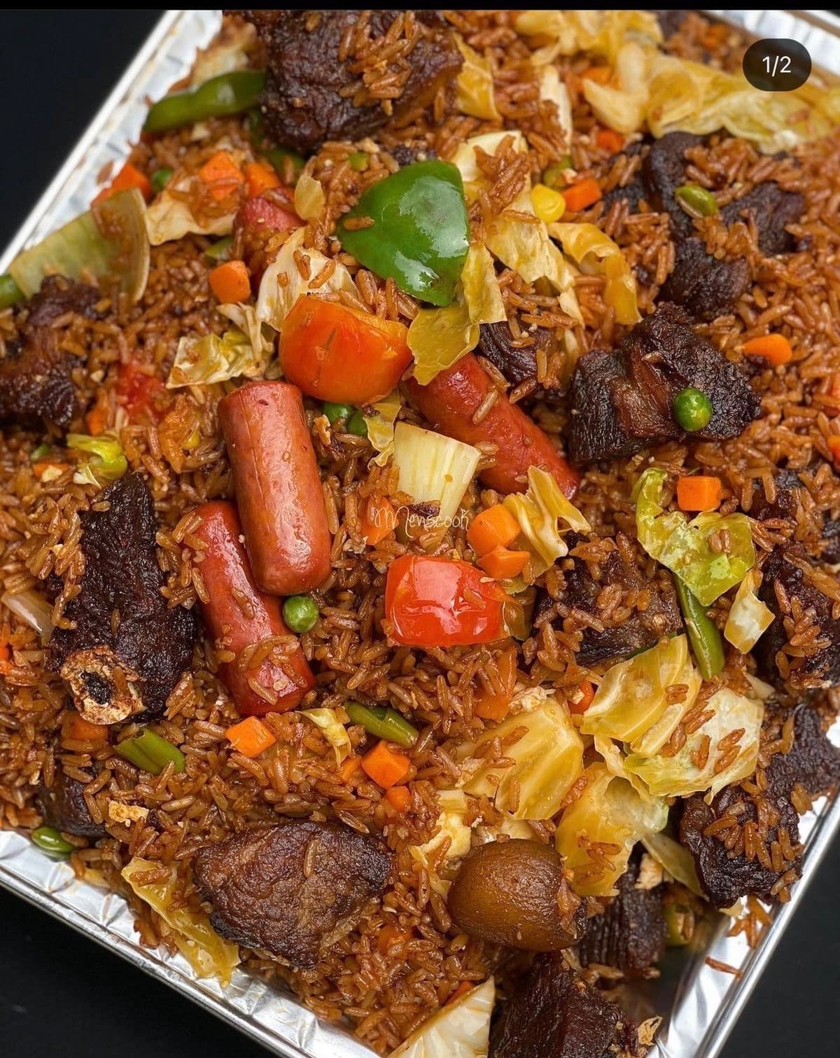 Assorted Jollof