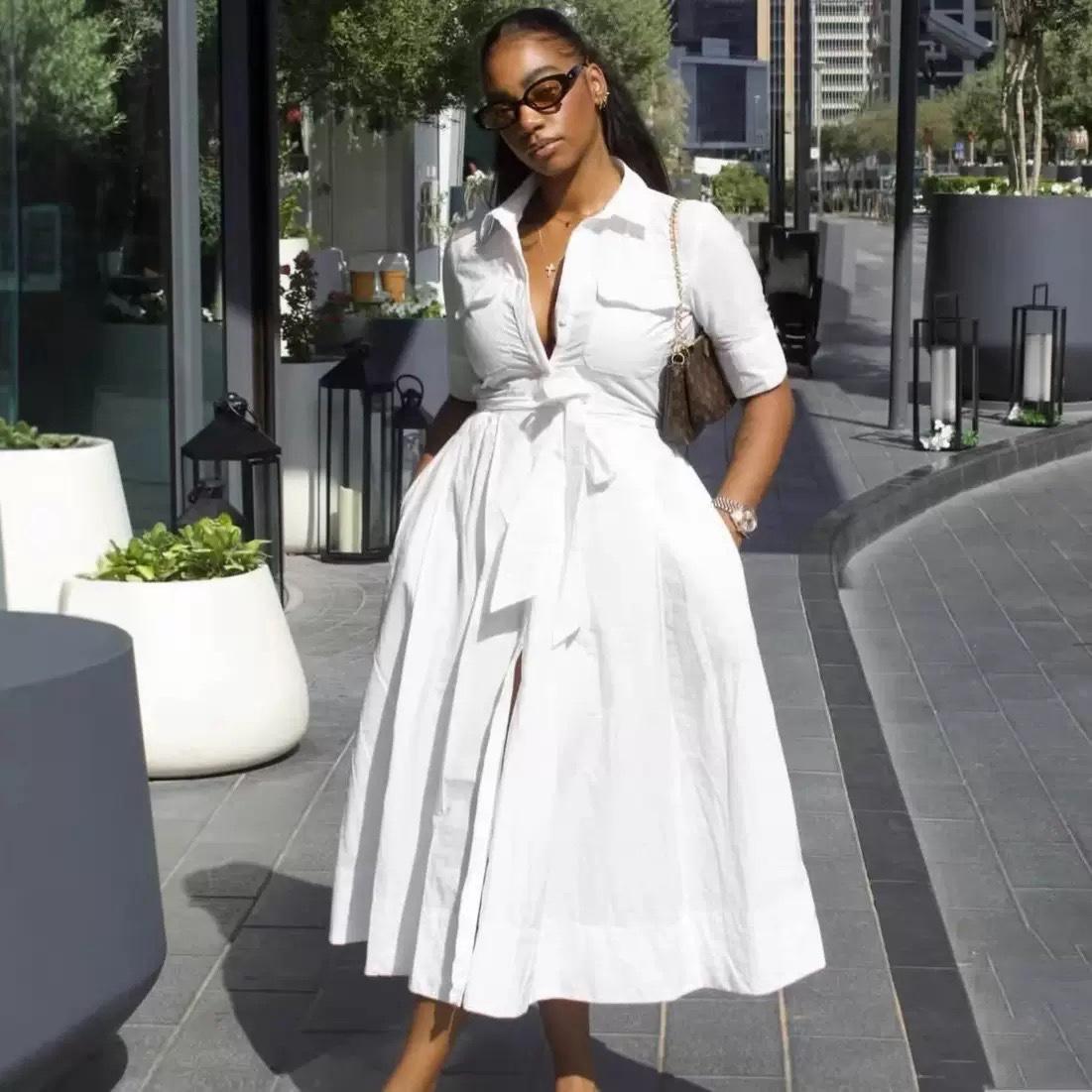 Shirt dress