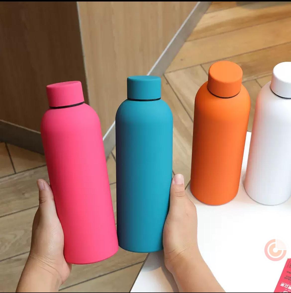 Stainless Steel Vacuum American-Style Small-Mouth Bottle Outdoor Insulated Cup Large-Capacity Sports Water Bottle Cold Water Cup