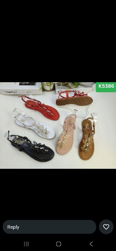 Butterfly Sandals