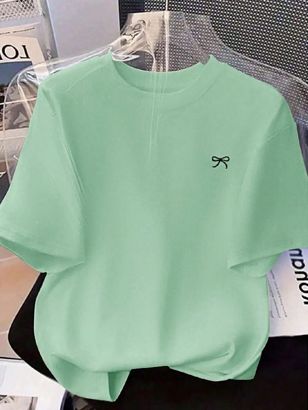 Plain Round Neck T-shirt
