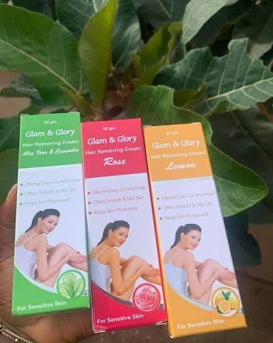 glam and glory hair removal cream