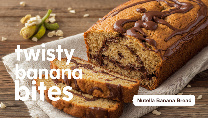 Nutella Banana Bread