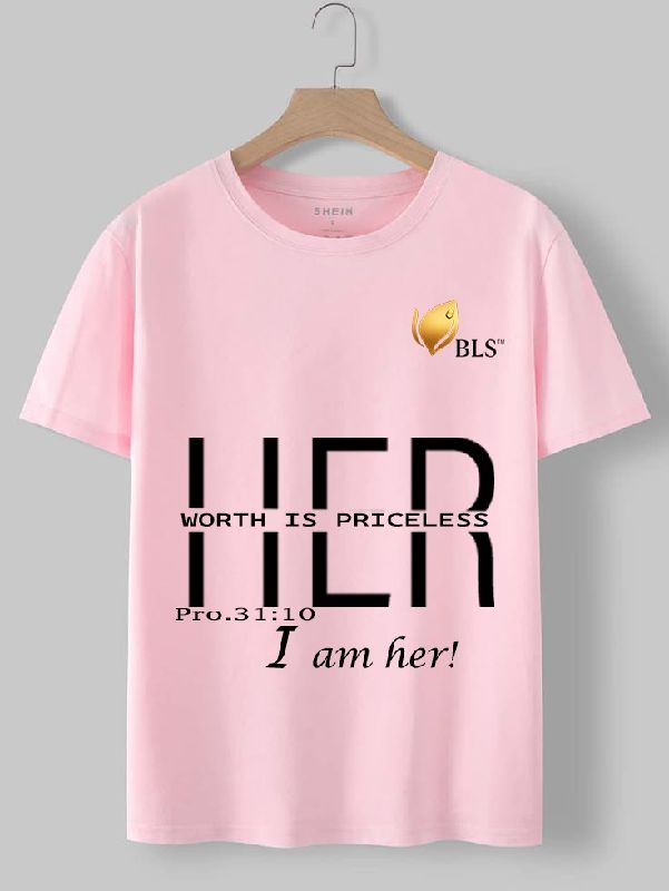 HER WORTH IS PRICELESS T-shirt