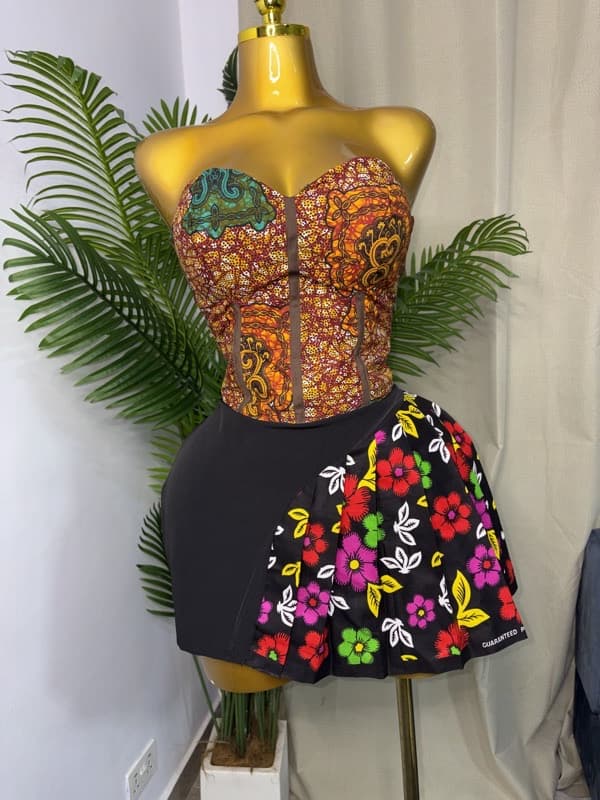 skirt and top