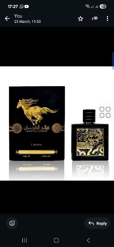 Qaed Al Fursan Lattafa Perfumes