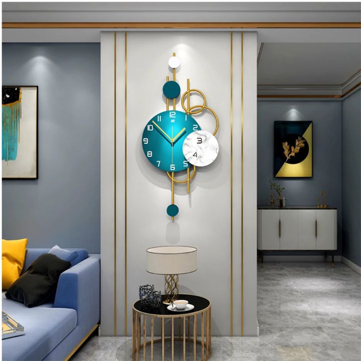 Nordic Luxury Geometric Wall Clock