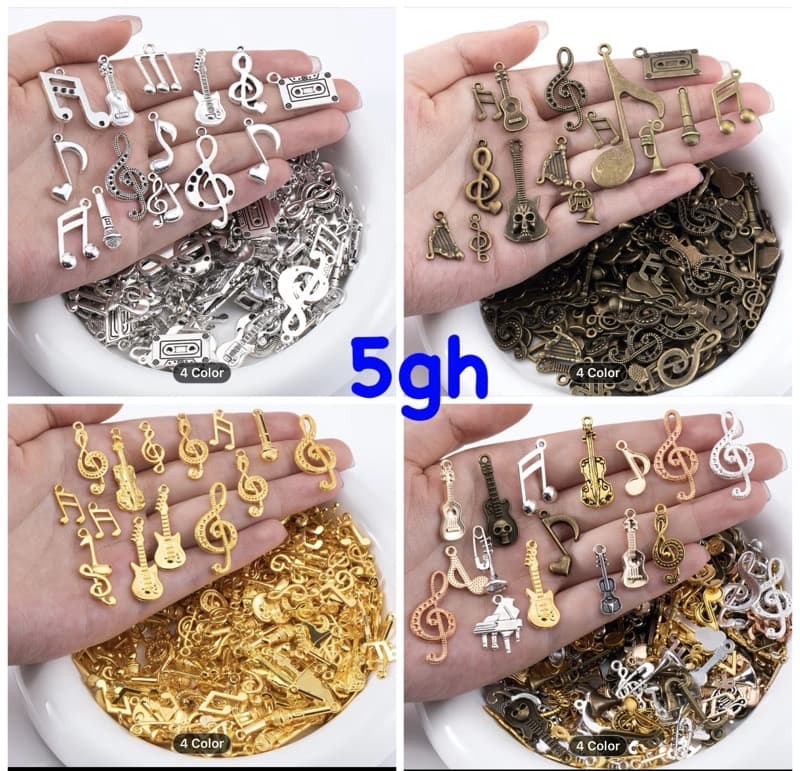 musical chain pendants