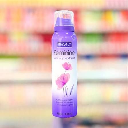 beauty formula  intimate  deodorant