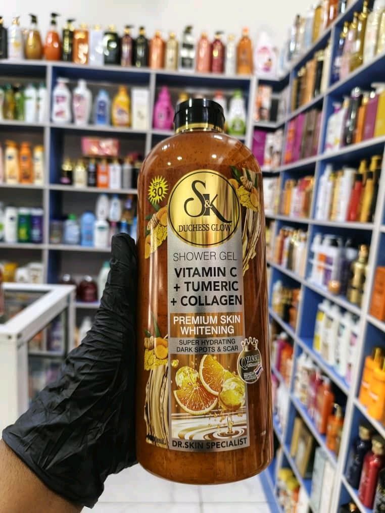 SK SHOWER GELL  VITAMIN  C + TUMERIC + COLLAGEN