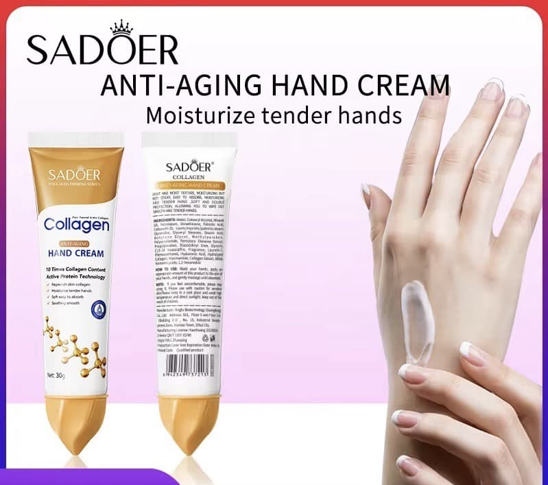 Sadeor Collagen Hand Cream 30g