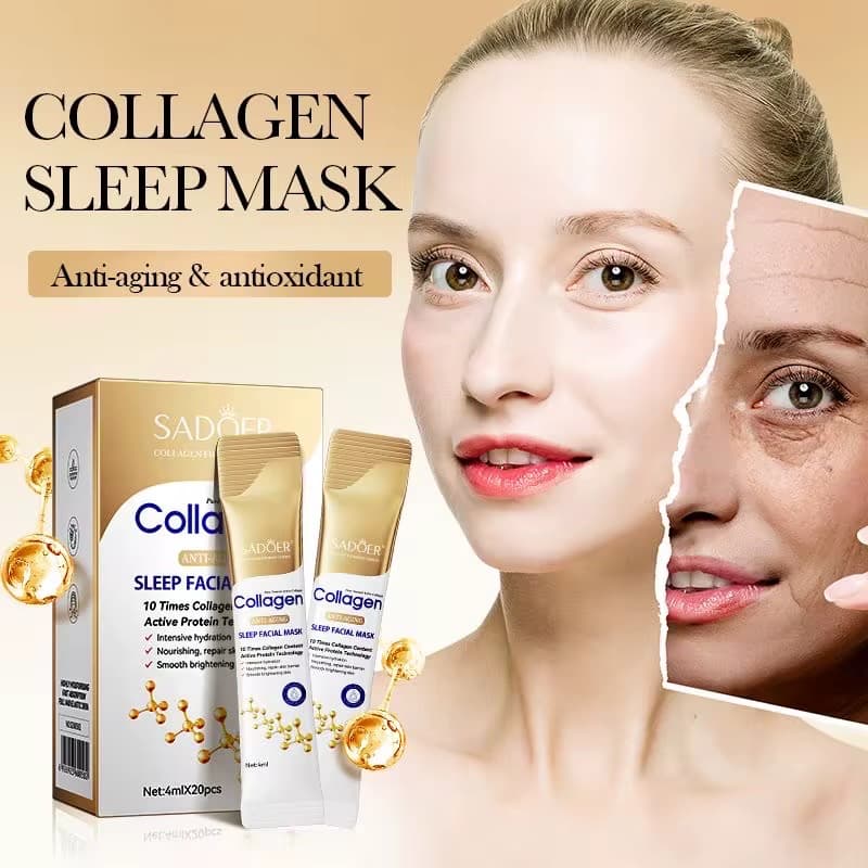 Sadeor Collagen Anti-ageing Sleep Mask 4 ml x 20 Pcs