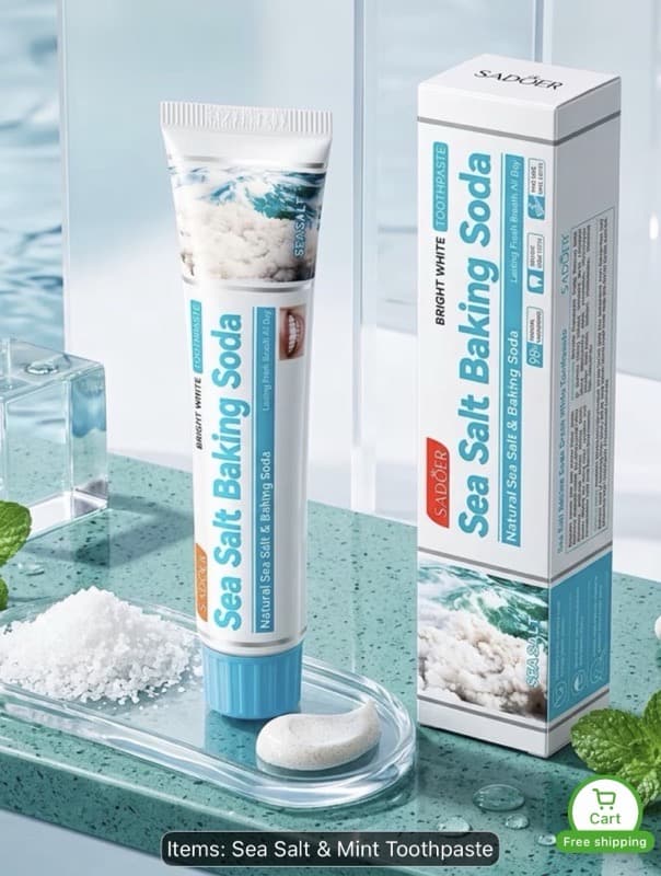 Salt Baking Soda 2 pcs
