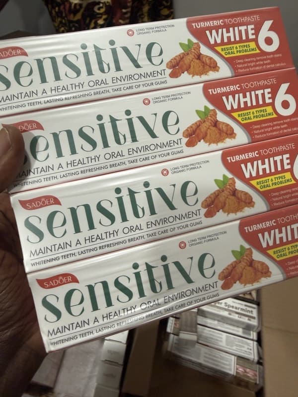 Turmeric Sensitive Toothpaste 2 pcs