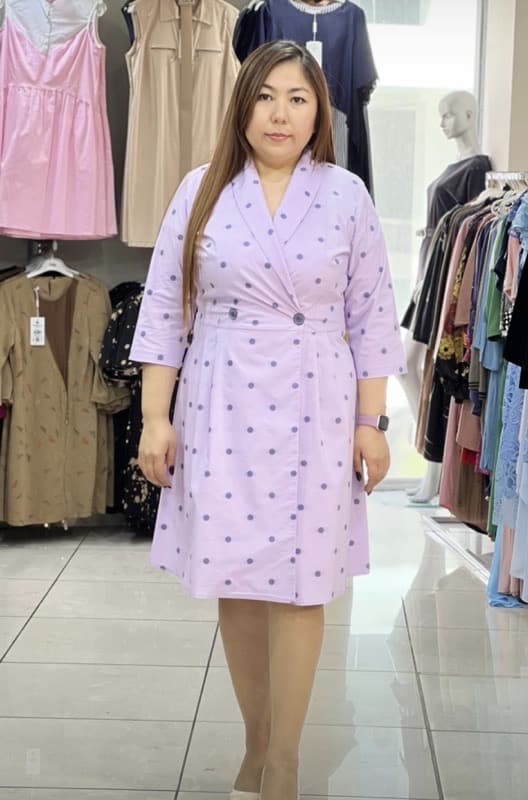 polka dot dress